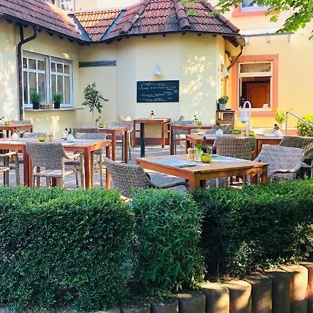 & Restaurant Gruener Baum 2* 美泽森